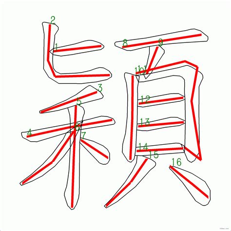 穎筆劃|「穎」字的筆順、筆劃及部首